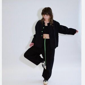 Meals chef pants, black, unisex L/XL